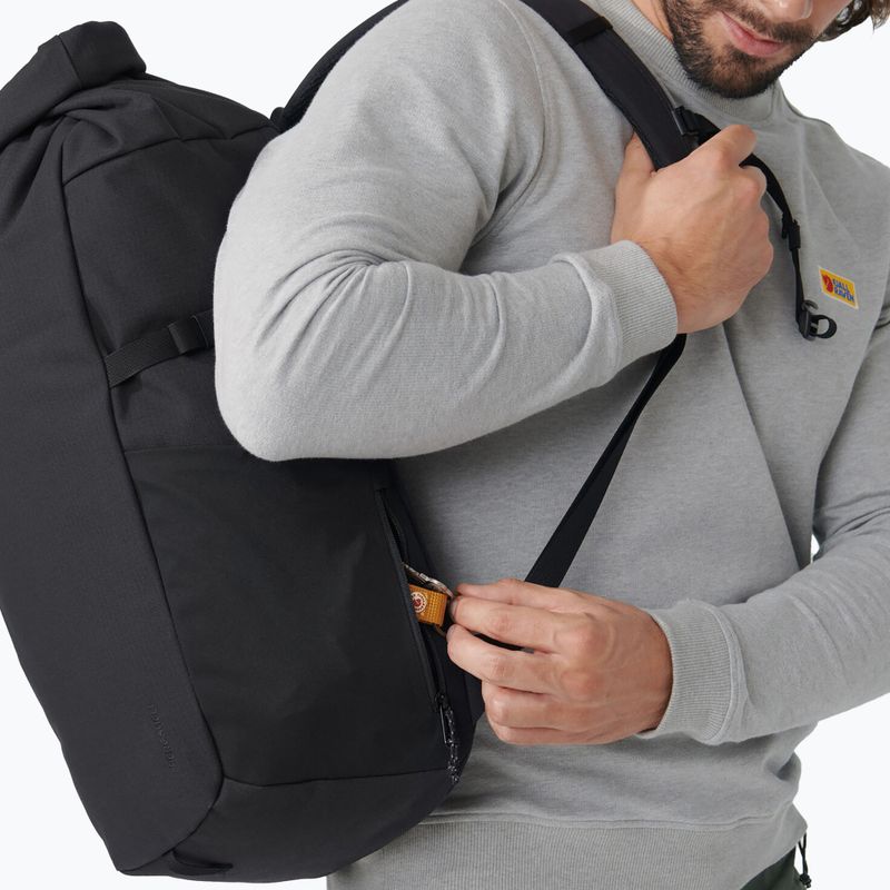 Túrahátizsák Fjällräven Ulvo Rolltop 30 l black 7