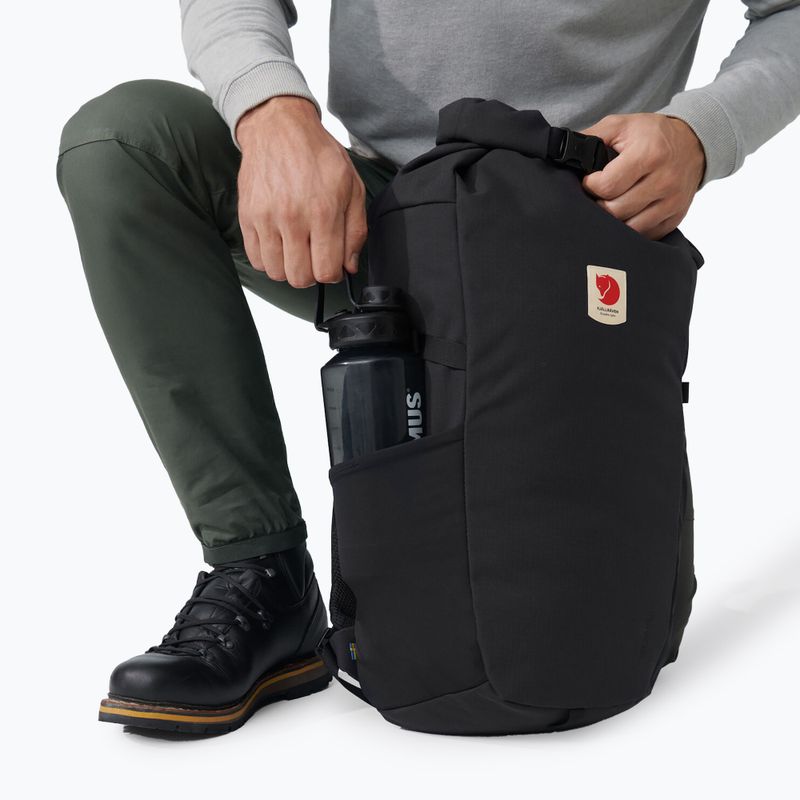 Túrahátizsák Fjällräven Ulvo Rolltop 30 l black 8