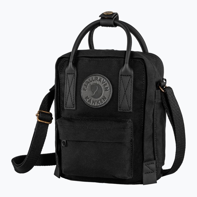 Fjällräven Kånken No. 2 Black Sling 2.5 l fekete 2