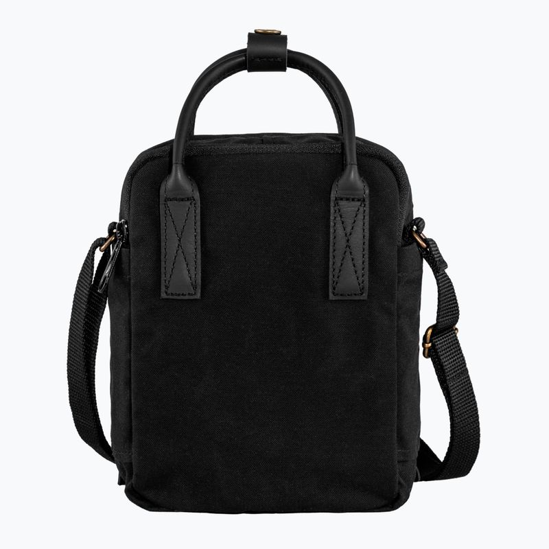 Fjällräven Kånken No. 2 Black Sling 2.5 l fekete 3
