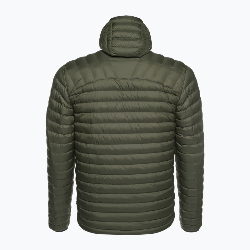 Férfi Fjällräven Expedition Latt Hoodie pehelypaplan dzseki 662 deep forest 2