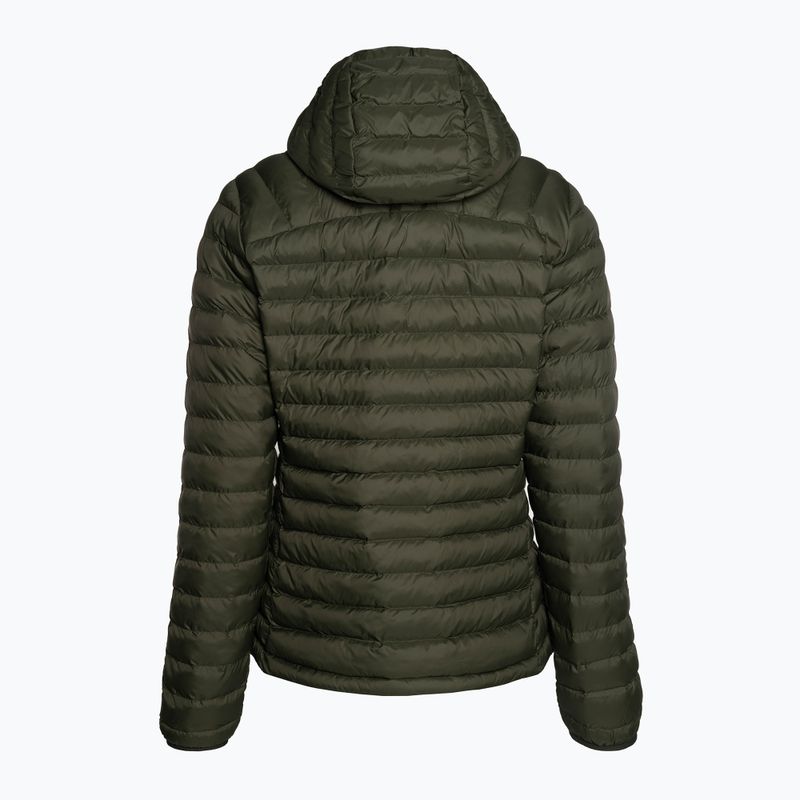 Fjällräven női pehelykabát Expedition Latt Hoodie zöld F86120 2