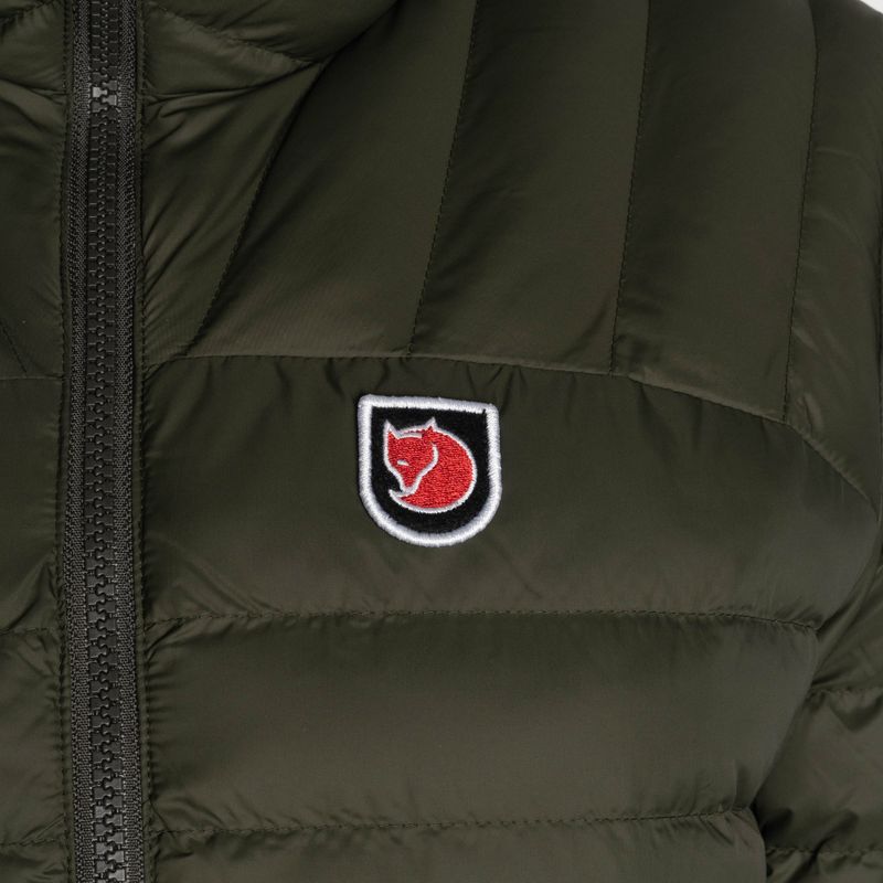 Fjällräven női pehelykabát Expedition Latt Hoodie zöld F86120 3