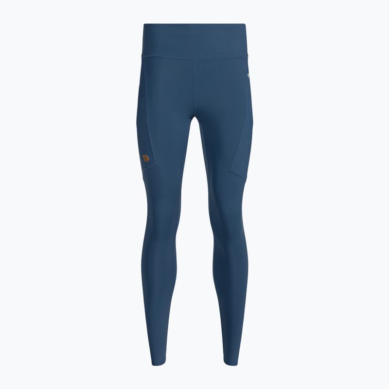 Női trekking leggings Fjällräven Abisko harisnyanadrág tengerészkék F84773