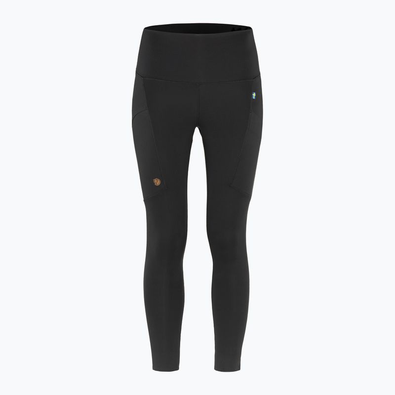 Női trekking leggings Fjällräven Abisko harisnyanadrág fekete F84773 5