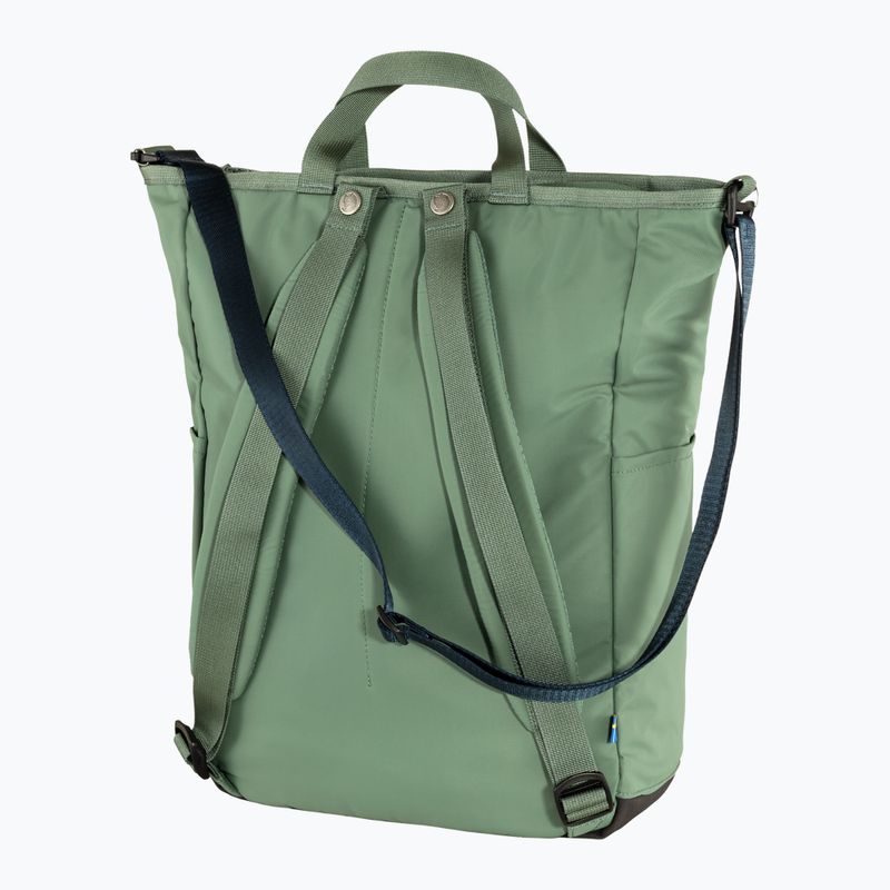 Városi hátizsák Fjällräven High Coast Totepack 23 l patina green 3