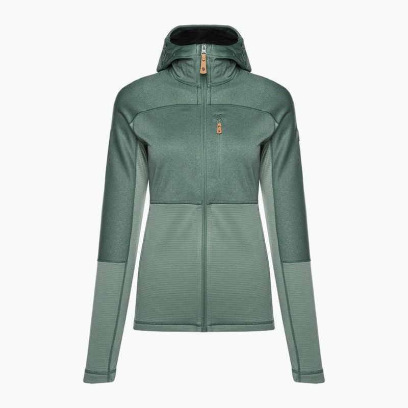 Fjällräven női Abisko Trail Fleece pulóver zöld F89589