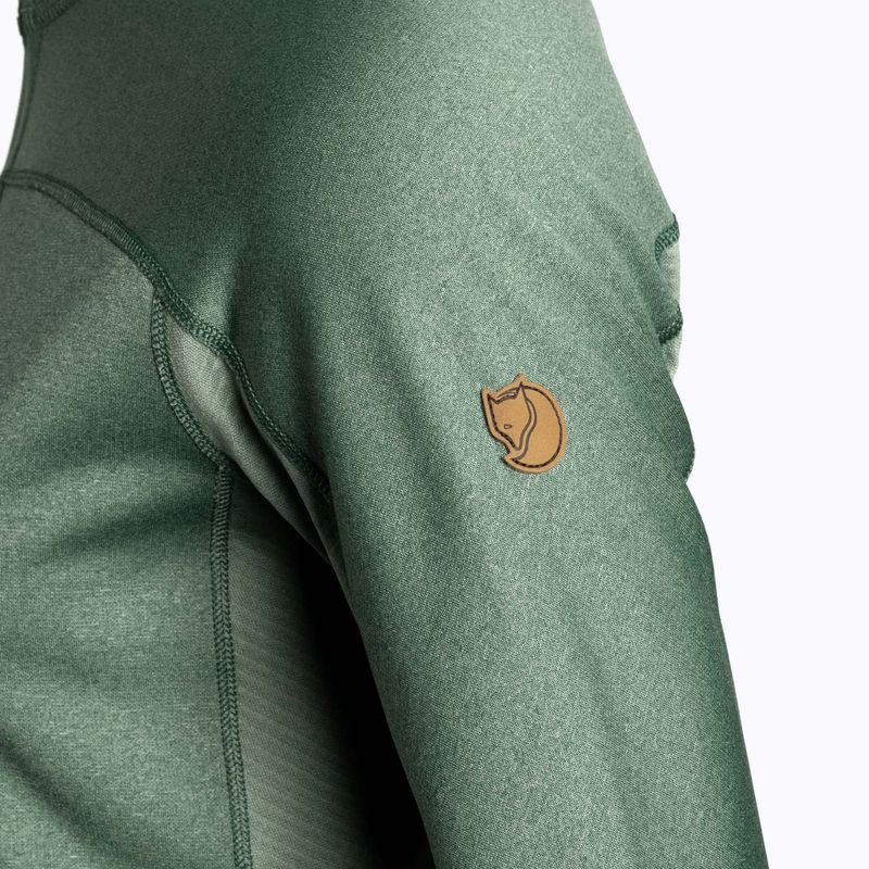 Fjällräven női Abisko Trail Fleece pulóver zöld F89589 5