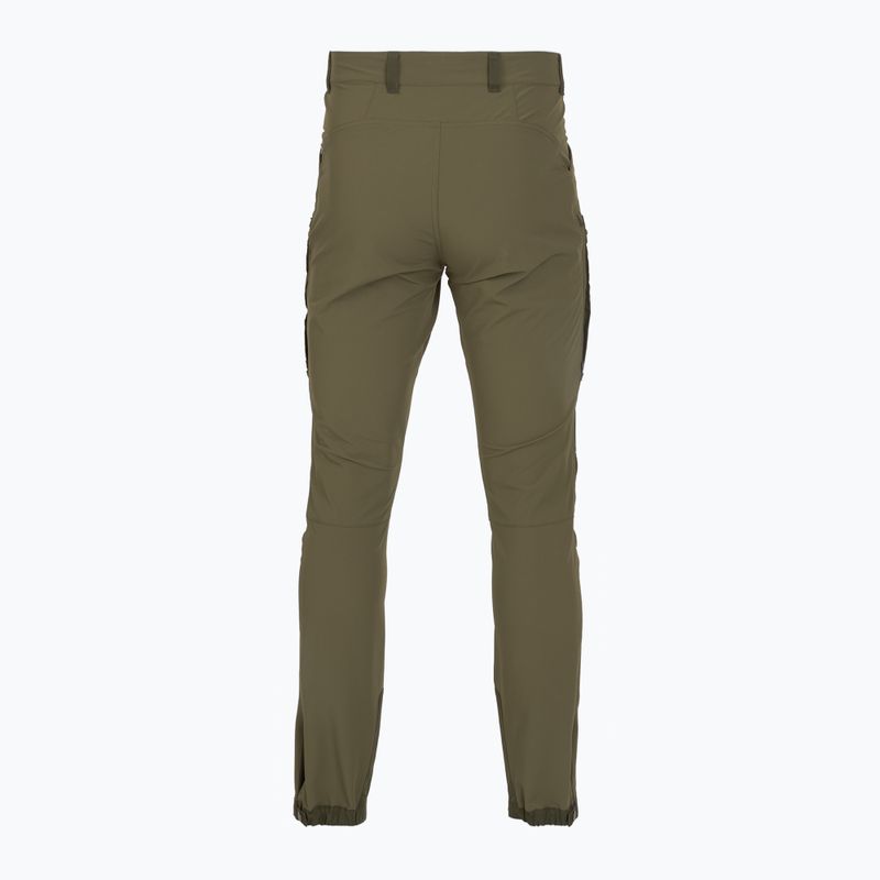 Férfi trekking nadrág Fjällräven Keb Agile babérzöld/mély erdő 2