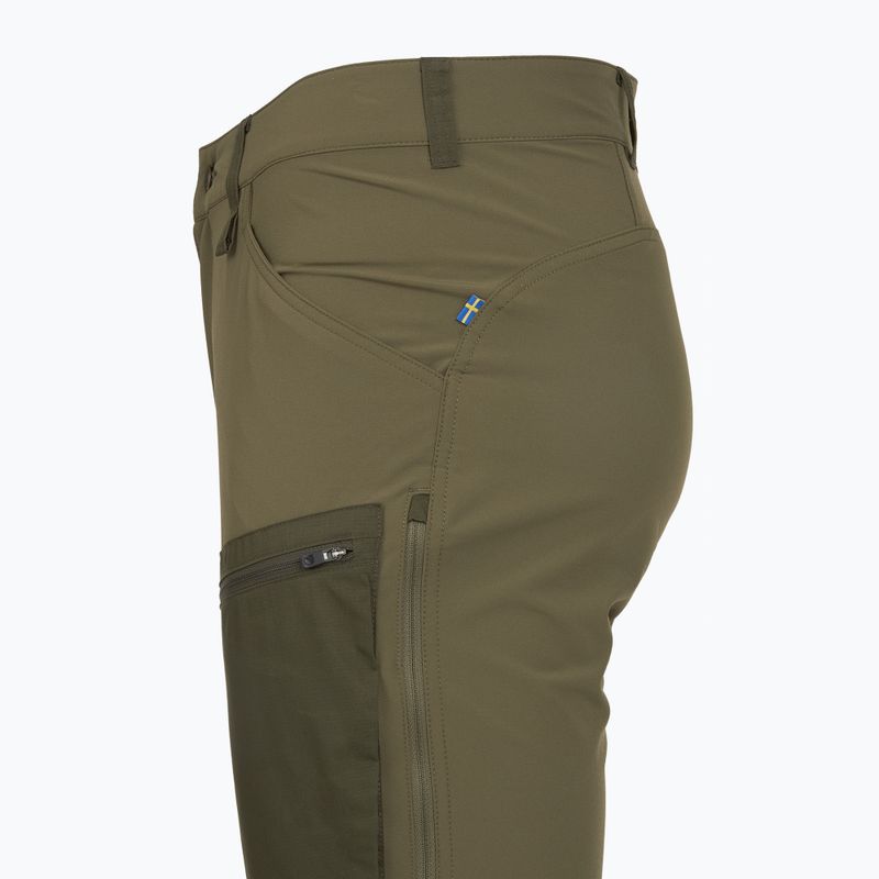 Férfi trekking nadrág Fjällräven Keb Agile babérzöld/mély erdő 4