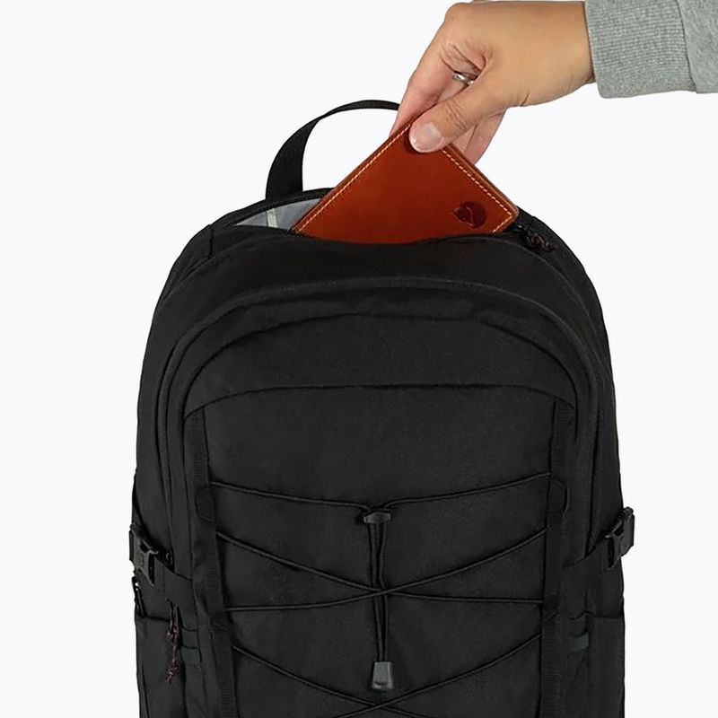 Fjällräven Skule 28 550 túra hátizsák fekete 7