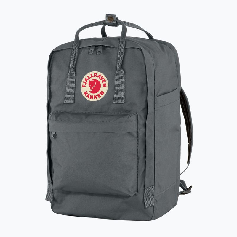 Fjällräven Kanken Laptop 17" 20 l szuper szürke városi hátizsák 2