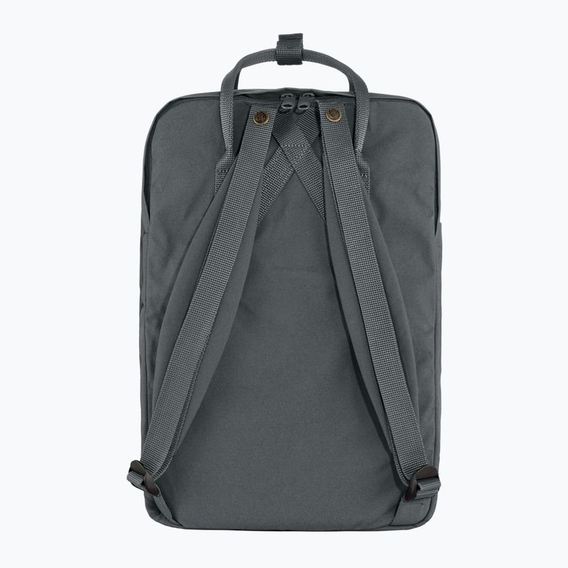 Fjällräven Kanken Laptop 17" 20 l szuper szürke városi hátizsák 3