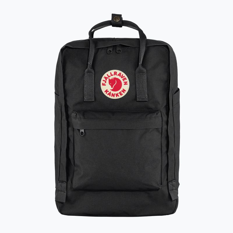 Fjällräven Kanken Laptop 17" 20 l városi hátizsák fekete