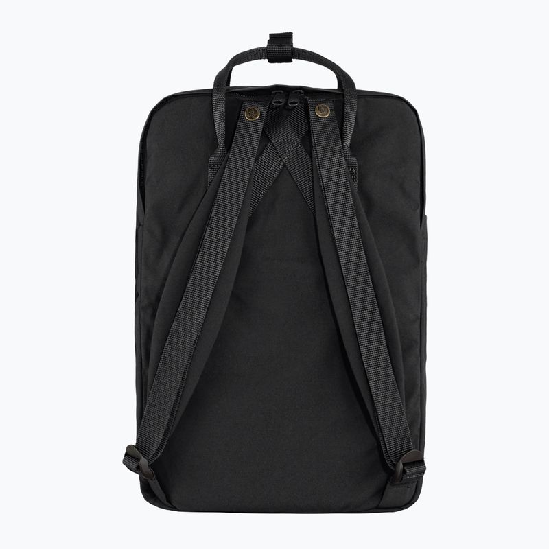 Fjällräven Kanken Laptop 17" 20 l városi hátizsák fekete 3