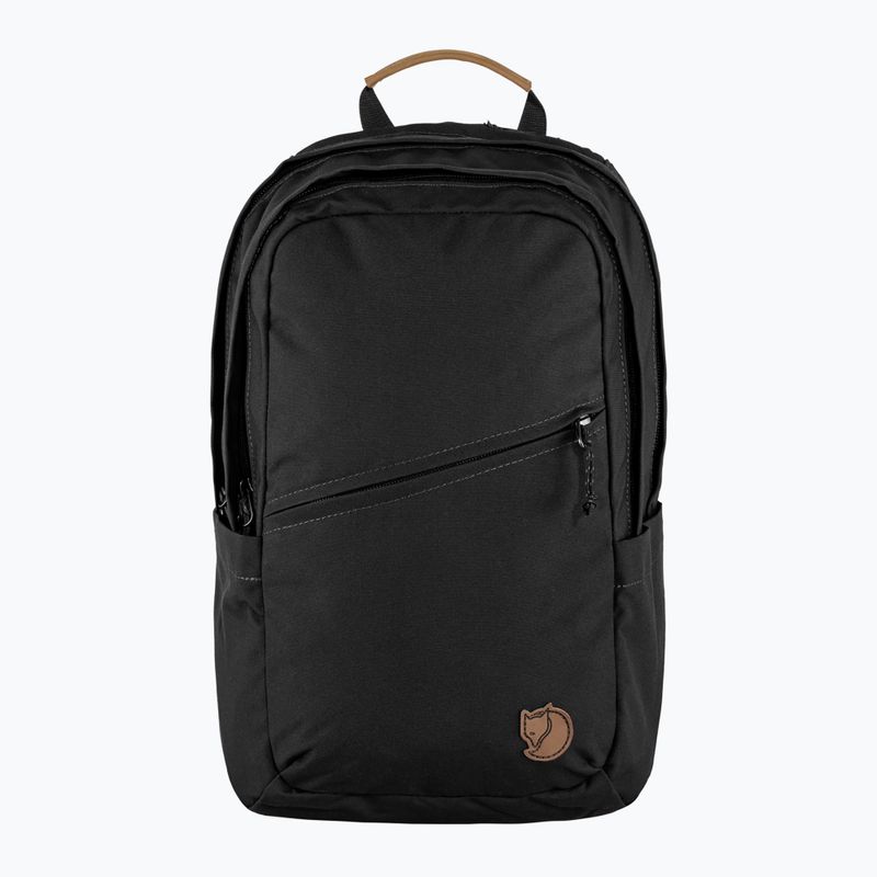Fjällräven Räven 20 l városi hátizsák fekete