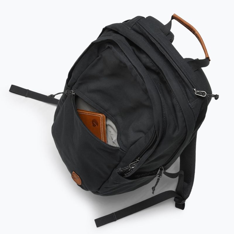 Fjällräven Räven 20 l városi hátizsák fekete 4
