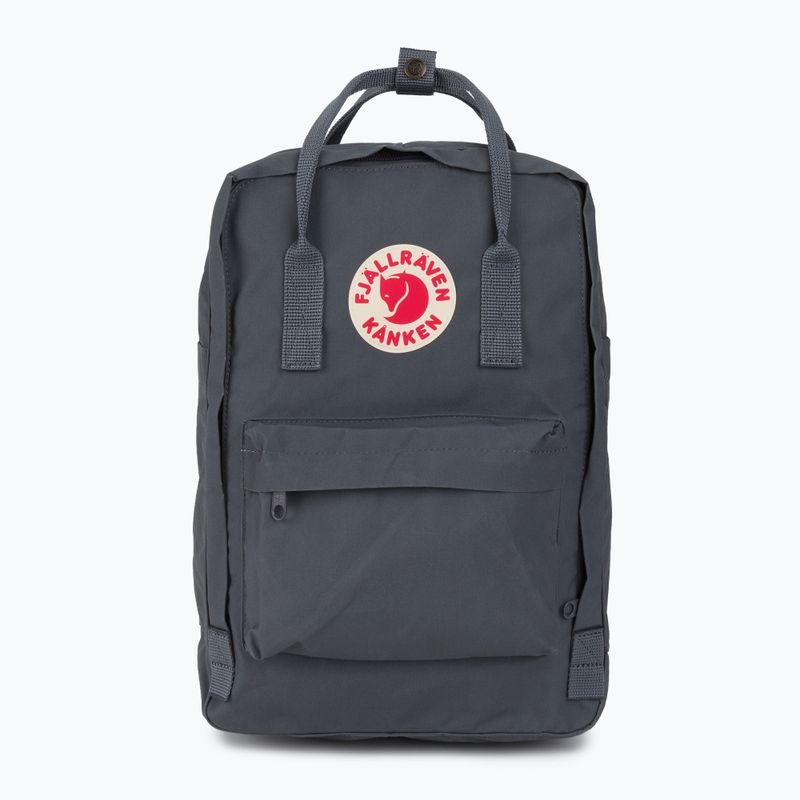 Fjällräven Kanken Laptop hátizsák 15  sötétszürke F23524