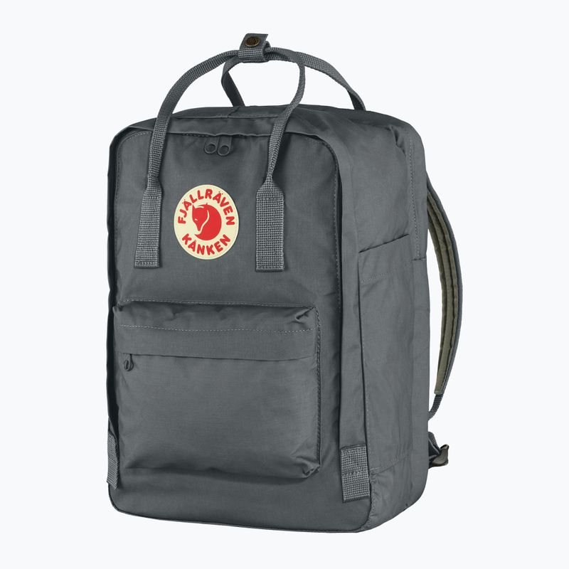 Fjällräven Kanken Laptop hátizsák 15  sötétszürke F23524 7