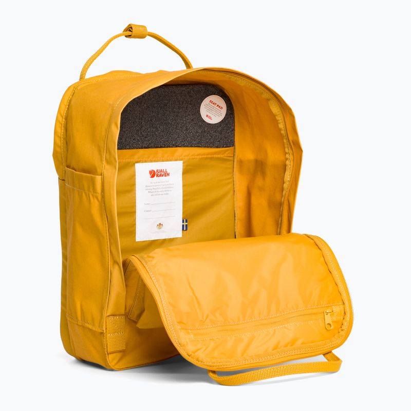 Fjällräven Kanken Laptop 15" túrahátizsák 160 sárga F23524 4