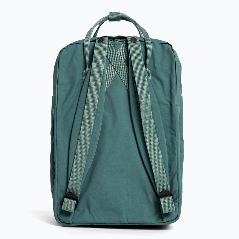 Fjällräven Kanken Laptop 15" túrahátizsák 664 fagyzöld F23524 2