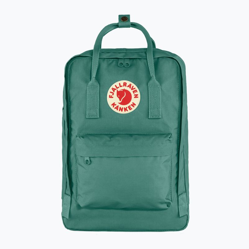 Fjällräven Kanken Laptop 15" túrahátizsák 664 fagyzöld F23524 6