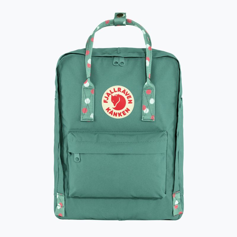 Túra hátizsák Fjällräven Kanken 16 l frost green/confetti pattern