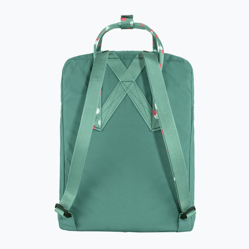 Túra hátizsák Fjällräven Kanken 16 l frost green/confetti pattern 3