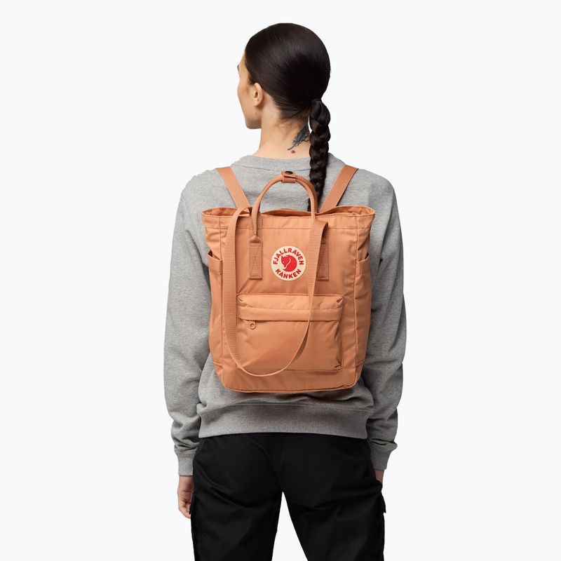 Városi hátizsák Fjällräven Kanken Totepack 14 l desert brown 8