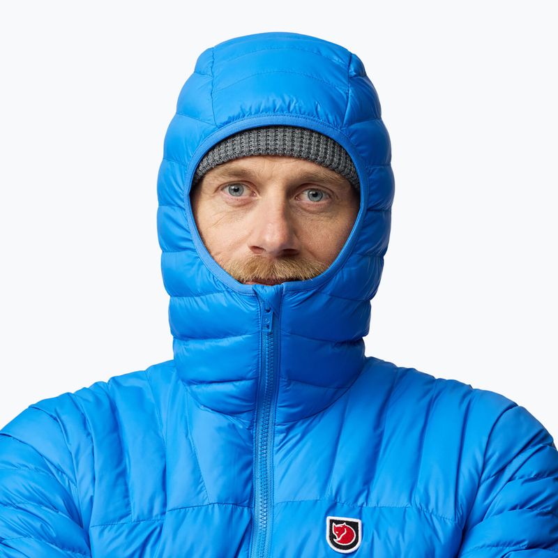 Férfi Fjällräven Expedition Lätt Hoodie pehelypaplan kabát un kék 8