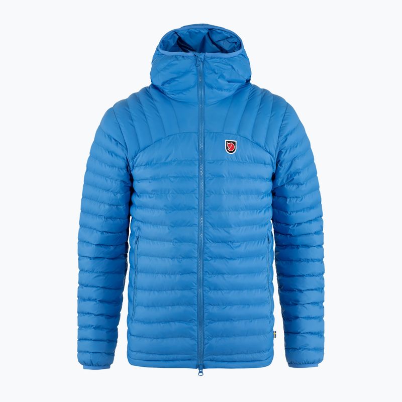 Férfi Fjällräven Expedition Lätt Hoodie pehelypaplan kabát un kék 15