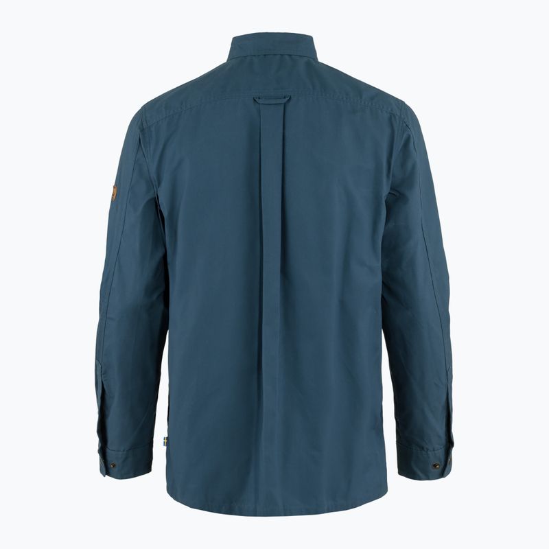 Férfi Fjällräven Singi Overshirt indigókék 2