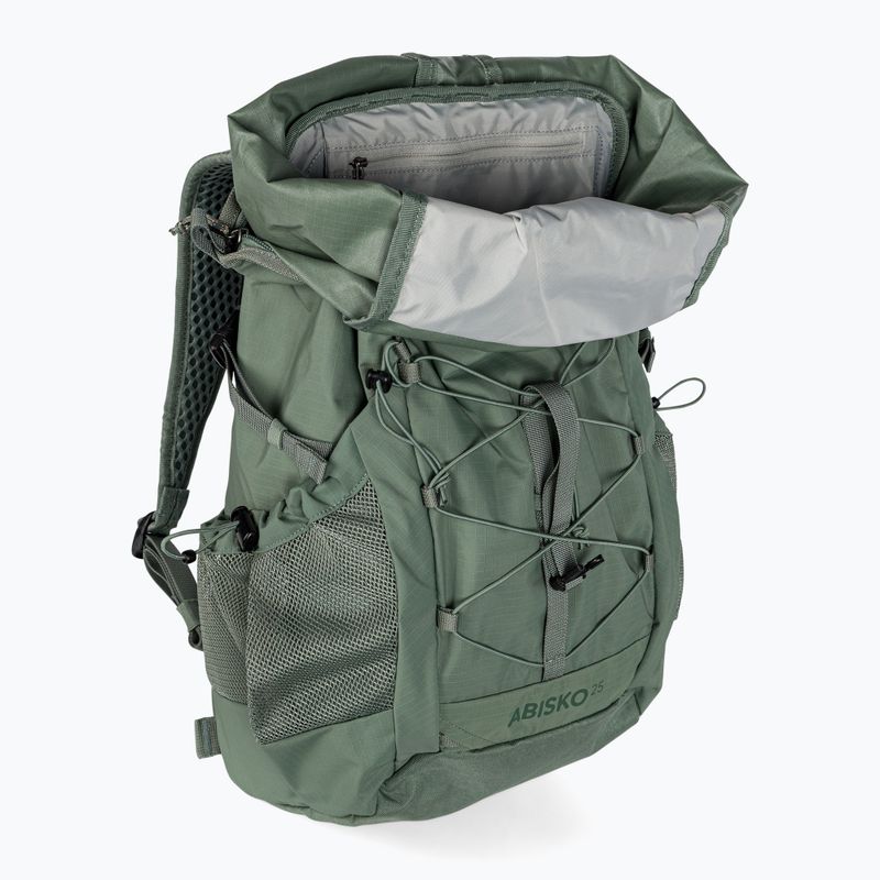 Fjällräven Abisko Hike Foldsack 25 l zöld F27222 trekking hátizsák 4