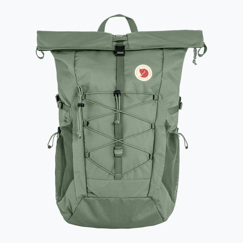 Fjällräven Abisko Hike Foldsack 25 l zöld F27222 trekking hátizsák 6