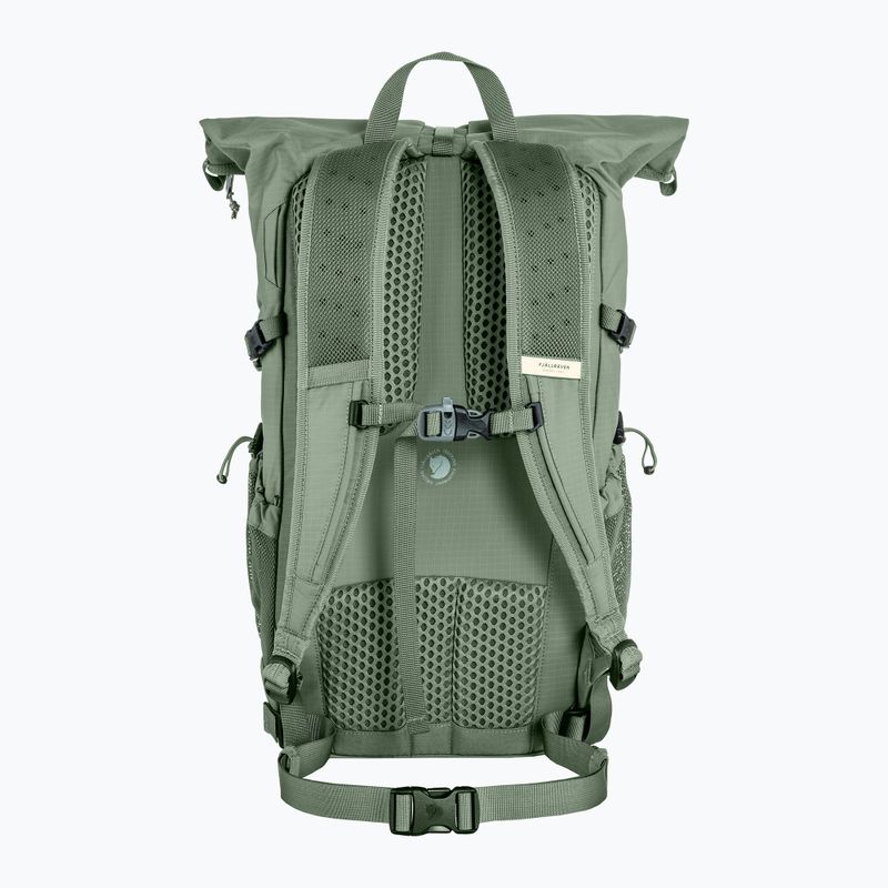 Fjällräven Abisko Hike Foldsack 25 l zöld F27222 trekking hátizsák 7