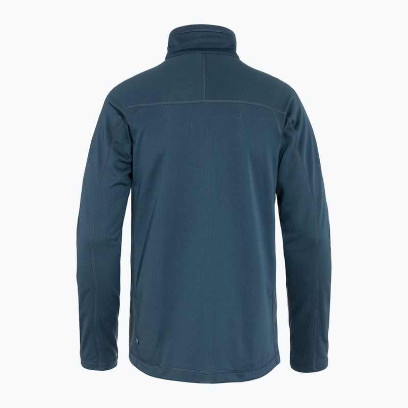 Fjällräven férfi Abisko Lite Fleece pulóver kék F86971 2