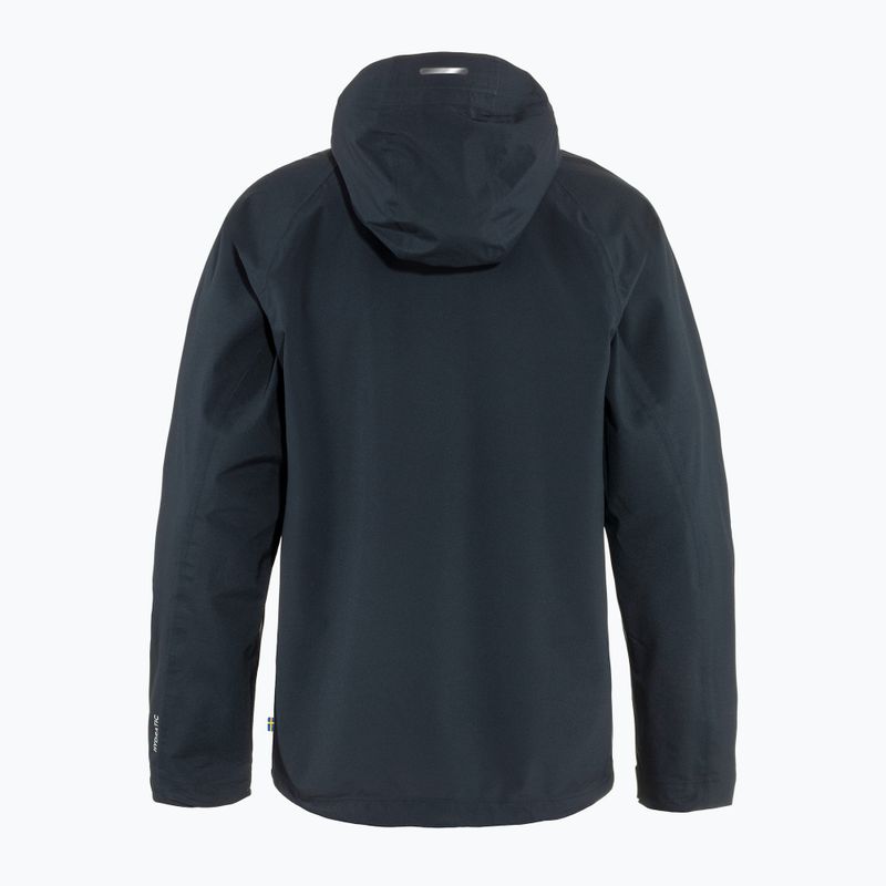 Férfi esőkabát  Fjällräven HC Hydratic Trail dark navy 5