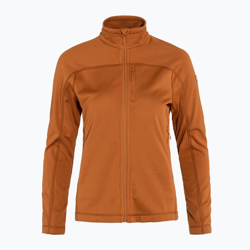 Fjällräven női fleece pulóver Abisko Lite Fleece barna F87142 6