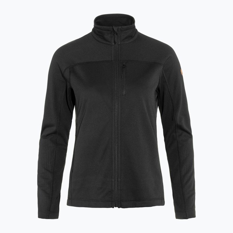 Fjällräven női Abisko Lite Fleece pulóver fekete F87142