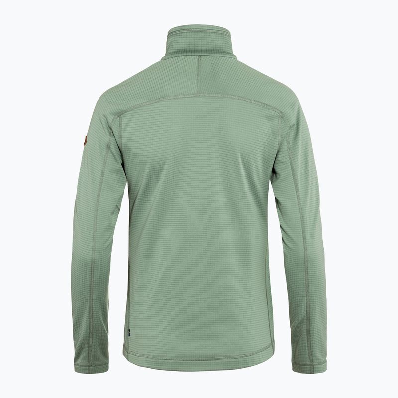 Fjällräven női fleece pulóver Abisko Lite Fleece zöld F87142 2