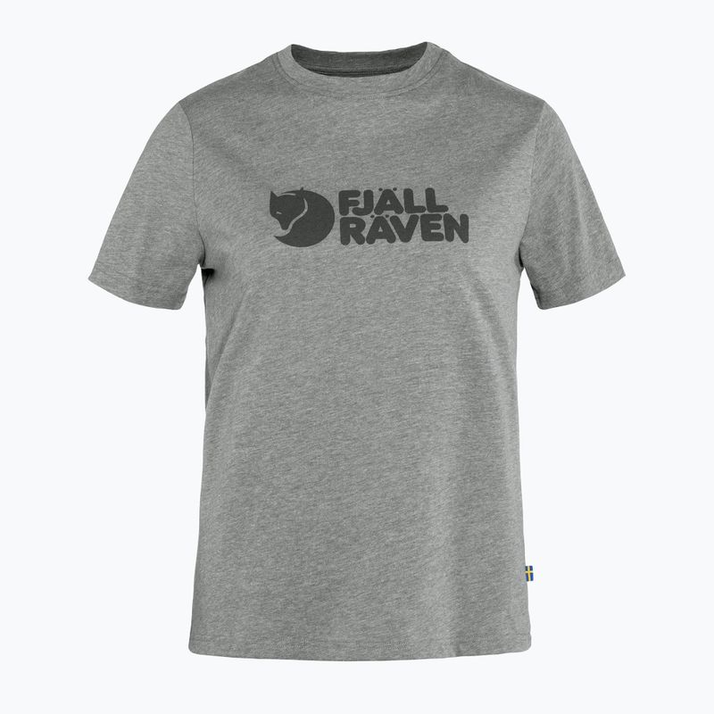 Női trekking póló Fjällräven Logo szürke F87146
