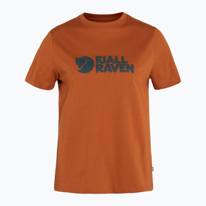 Női trekking póló Fjällräven Logo barna F87146