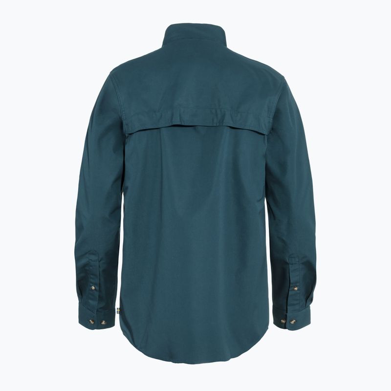 Férfi ing Fjällräven Singi Trekking Shirt mountain blue 2