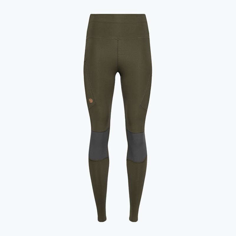 Női trekking nadrág Fjällräven Abisko Trekking Tights Pro deep forest