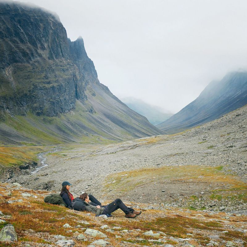 Férfi trekking nadrág Fjällräven Keb Agile szürke F86411 6