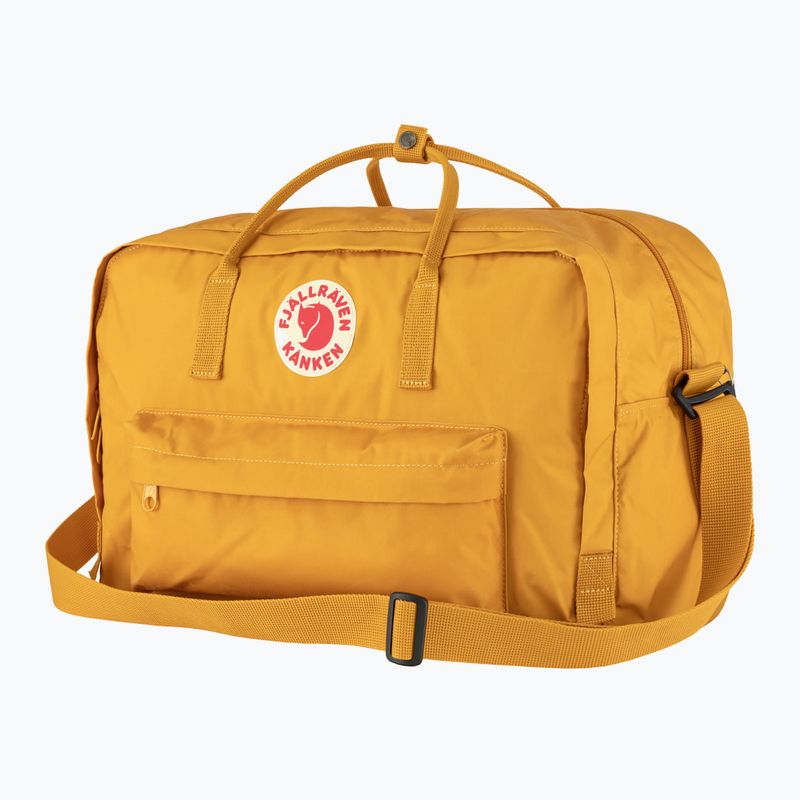 Fjällräven Kanken Weekender 160 túratáska okkersárga színben 2