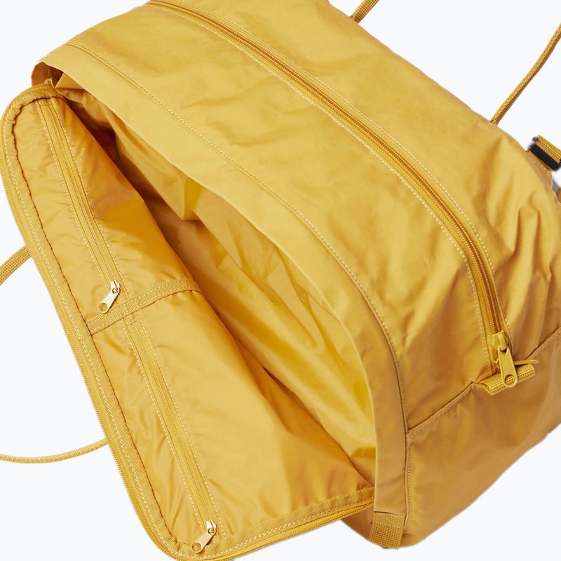 Fjällräven Kanken Weekender 160 túratáska okkersárga színben 4