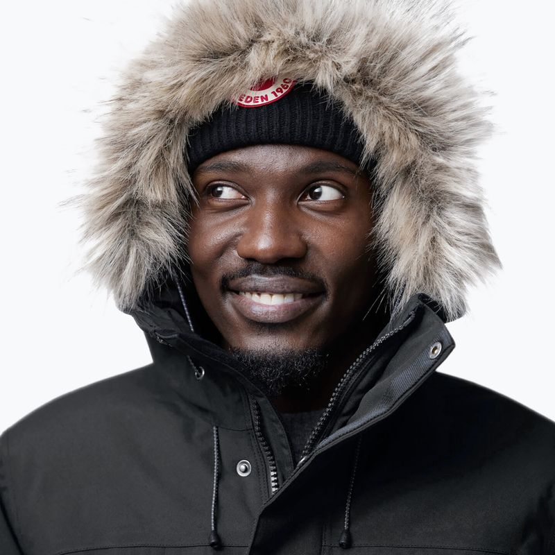 Férfi télikabát Fjällräven Nuuk Lite Parka 550 fekete 3