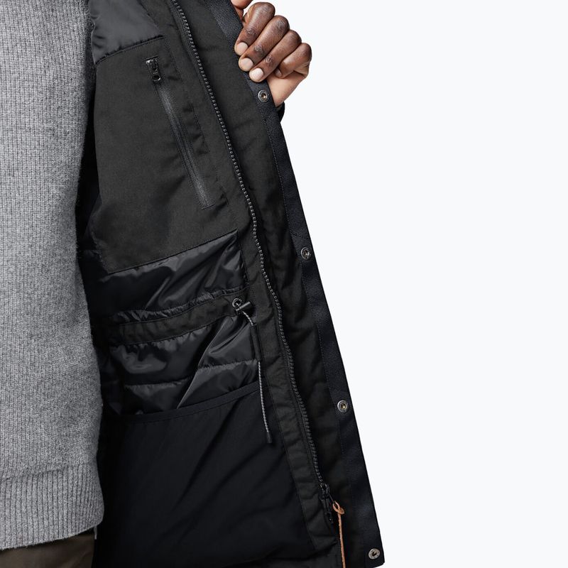 Férfi télikabát Fjällräven Nuuk Lite Parka 550 fekete 5