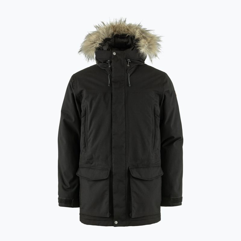 Férfi télikabát Fjällräven Nuuk Lite Parka 550 fekete 6